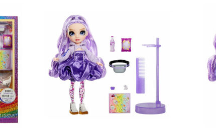 MGA Rainbow High Sparkle & Shine Fashion Dolls Viola (Purple) p3 427810