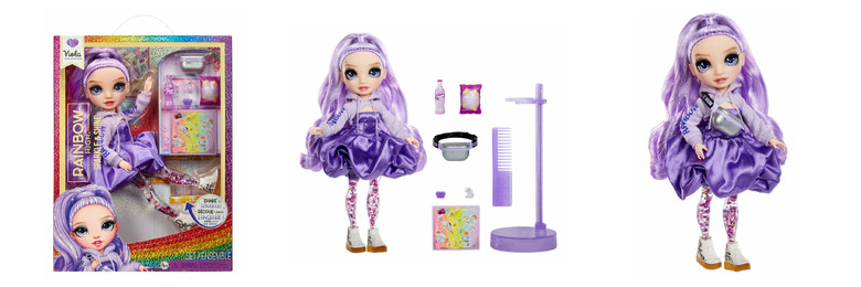 MGA Rainbow High Sparkle & Shine Fashion Dolls Viola (Purple) p3 427810 MGA Rainbow High Sparkle & Shine Fashion Dolls Viola (Purple) p3 427810 - obrazek 1