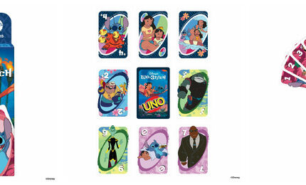 UNO Lilo i Stitch gra karciana JCC10 MATTEL