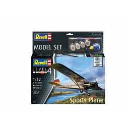 Model samolotu do sklejania Sports Plane 1:32 (farby + klej) Model samolotu do sklejania Sports Plane 1:32 (farby + klej) - obrazek 1