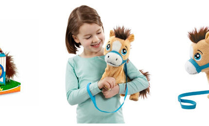 GOLIATH Animagic Pumpkin the Pony 926 876