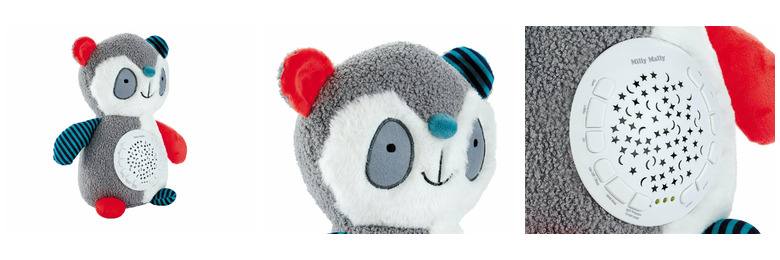 Zabawka pluszowa z Projektorem Milly Panda Milly Mally Zabawka pluszowa z Projektorem Milly Panda Milly Mally - obrazek 1