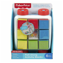 Fisher-Price Aktywizujące klocki do ciągnięcia GJW10 MATTEL Fisher-Price Aktywizujące klocki do ciągnięcia GJW10 MATTEL - obrazek 1