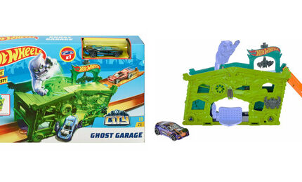 Hot Wheels City Ghost Garage Garaż duchów FJN38 FJN34 MATTEL