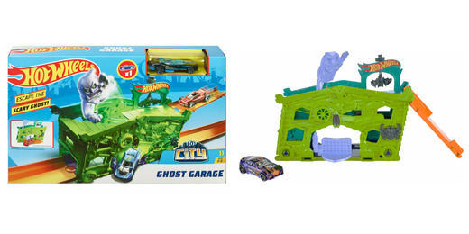 Hot Wheels City Ghost Garage Garaż duchów FJN38 FJN34 MATTEL Hot Wheels City Ghost Garage Garaż duchów FJN38 FJN34 MATTEL - obrazek 1
