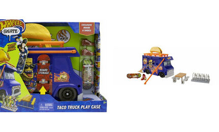Hot Wheels Skate Taco Tricki Ciężarówka Zestaw HMK00 p2 MATTEL