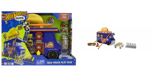 Hot Wheels Skate Taco Tricki Ciężarówka Zestaw HMK00 p2 MATTEL Hot Wheels Skate Taco Tricki Ciężarówka Zestaw HMK00 p2 MATTEL - obrazek 1