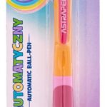 Długopis automatyczny z ergonomicznym uchwytem do nauki pisania 0,7 mm ASTRAPEN PASTEL LINE - 1 szt. blister