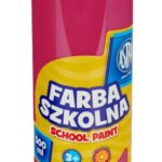 Farba szkolna Astra 500 ml - różowa
