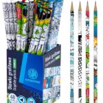 Ołówki grafitowe trójkątne HB ASTRAPEN - Comics - 48 szt. drum