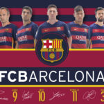 Podkładka na biurko FC-119 FC Barca Fan 4