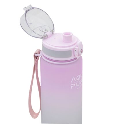 Bidon AQUA PURE by ASTRA 600 ml - pink/grey