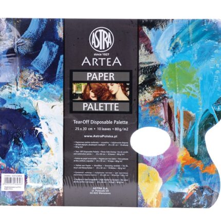 Paleta papierowa ARTEA 25 x 30 cm 10 kartek 80g