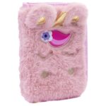 Piórnik pojedynczy jednoklapkowy z wyposażeniem ASTRABAG FLUFFY UNICORN, AC11