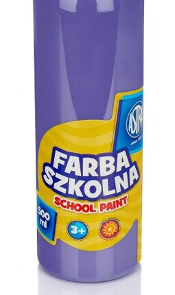 Farba szkolna Astra 500 ml - fioletowa