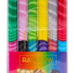 Flamastry dwustronne Rainbow High - 6 sztuk=12 kolorów