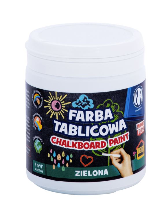 Farba tablicowa Astra 250 ml zielona Farba tablicowa Astra 250 ml zielona - obrazek 1