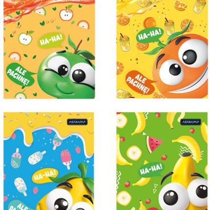 Teczka z gumką ASTRAPAP A4 "Frutos"