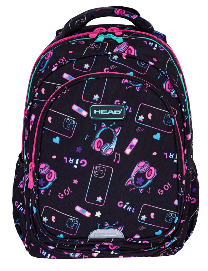 PLECAK HEAD GIRL GO!, AB300 DLA DZIEWCZYNKI KLASA 4 - 8 PLECAK HEAD GIRL GO!, AB300 DLA DZIEWCZYNKI KLASA 4 - 8 - obrazek 1