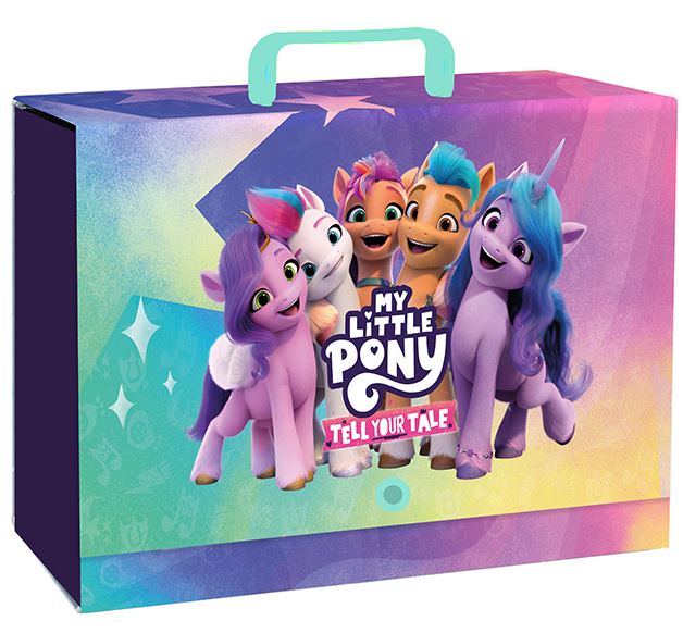 Teczka z rączką MY LITTLE PONY XL 9cm Teczka z rączką MY LITTLE PONY XL 9cm - obrazek 1