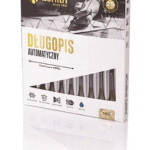 Długopis automatyczny metalowy 0,8 mm ZENITH SILVER - 10 szt. box