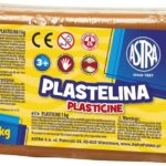 Plastelina Astra 1 kg terakota