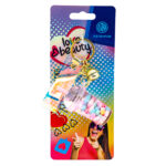 Brelok metalowy z płynnym wypełnieniem ASTRAFUN LOVE&BEAUTY- 1 szt. tie-card