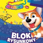 Blok rysunkowy ASTRAPAP A4 100g 20 ark "Astrino"