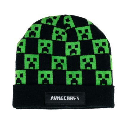 CZAPKA ZIMOWA MINECRAFT CREEPER