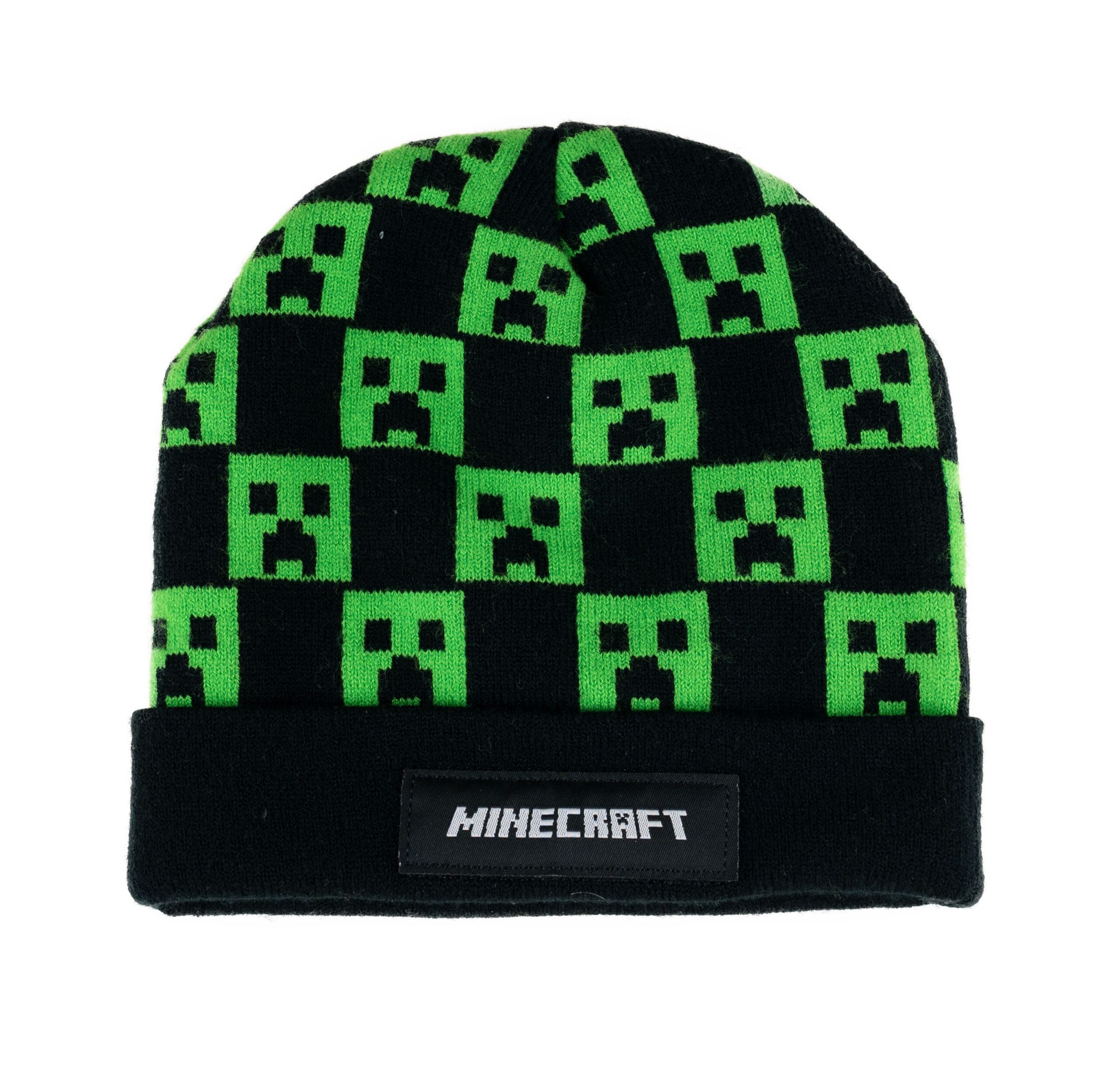CZAPKA ZIMOWA MINECRAFT CREEPER CZAPKA ZIMOWA MINECRAFT CREEPER - obrazek 1
