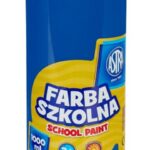 Farba szkolna Astra 1000 ml - niebieska ciemna