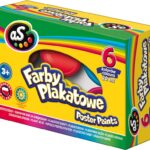 Farby plakatowe AS 6 kol x20 ml