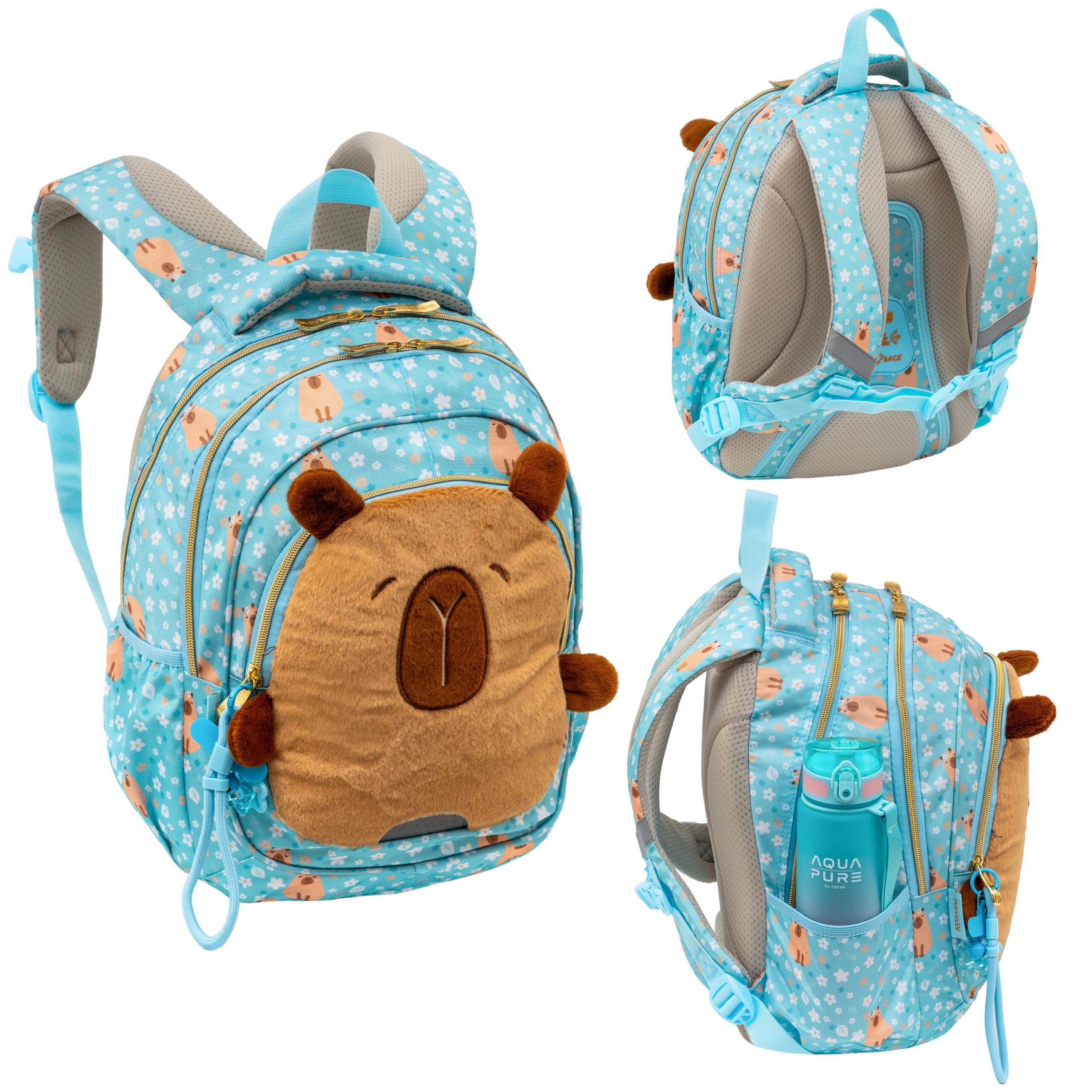 Plecak ASTRABAG FLUFFY CAPY, AB330 Plecak ASTRABAG FLUFFY CAPY, AB330 - obrazek 1