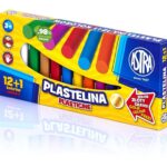 Plastelina Astra 13 kol - 12+1 kolor gratis