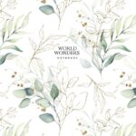 Brulion A4 kratka 80k kremowy papier, "World wonders"