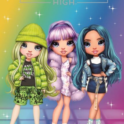 Teczka z gumką RAINBOW HIGH A4