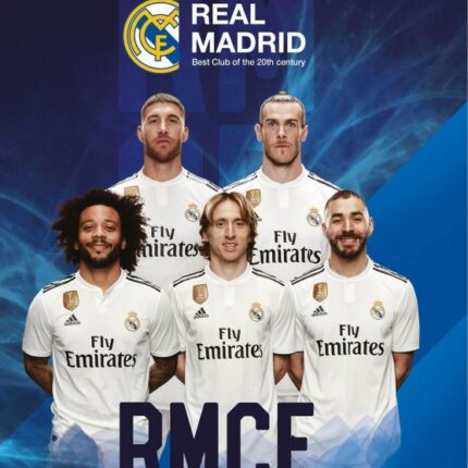 Zeszyt MO A5 16k kratka Real Madrid 5