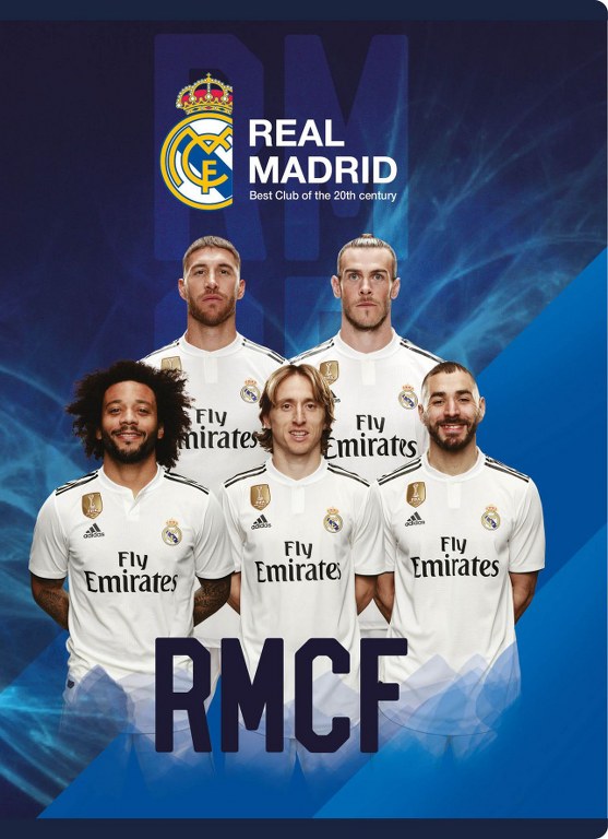 Zeszyt MO A5 16k kratka Real Madrid 5 Zeszyt MO A5 16k kratka Real Madrid 5 - obrazek 1