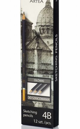 Ołówek do szkicowania 4B Astra Artea - box 12 sztuk