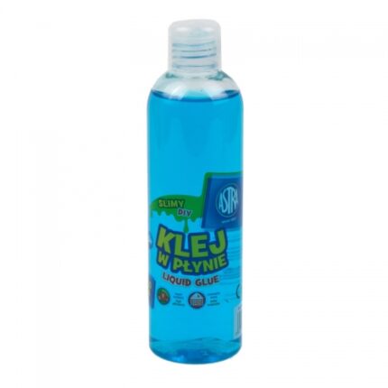 Klej w płynie transparentny Astra 250 ml niebieski