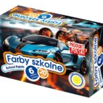Farby szkolne Samochody 6 kol x 20 ml