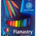 Flamastry okrągłe CX ASTRAPEN - 12 kolorów