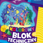 Blok kolorowy barwiony w masie ASTRAPAP A4 170g 10 ark