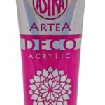 Farba akrylowa DECO ARTEA 75 ml tuba - Fuksja