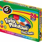 Farby plakatowe AS 24 kol x 20 ml