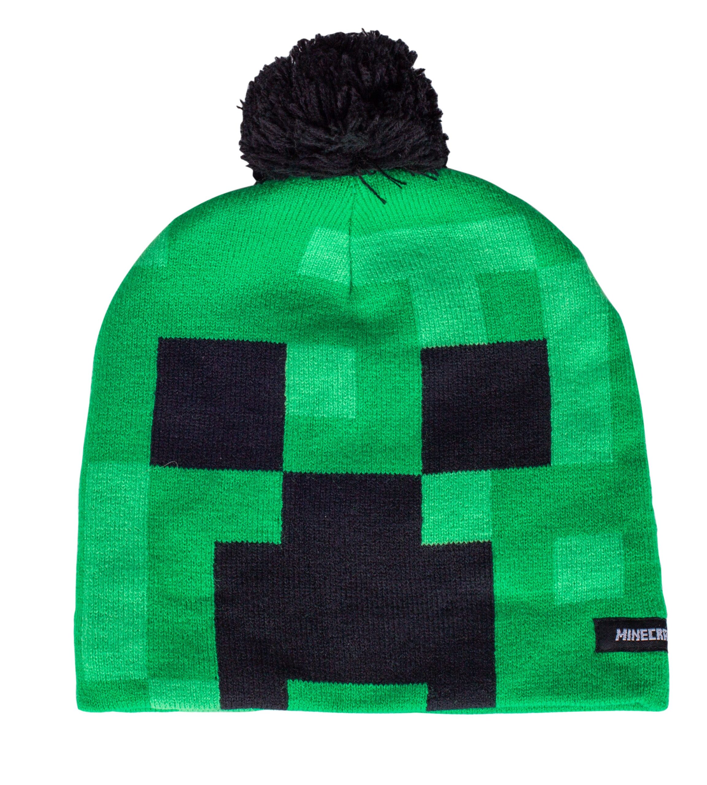 CZAPKA ZIMOWA MINECRAFT CREEPER CZAPKA ZIMOWA MINECRAFT CREEPER - obrazek 1