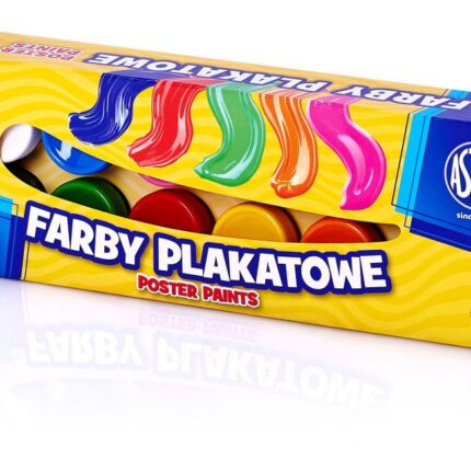 Farby plakatowe Astra 12 kol x 20 ml PREMIUM BOX