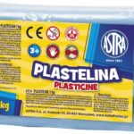 Plastelina Astra 1 kg niebieska jasna