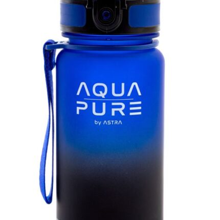 Bidon AQUA PURE by ASTRA 400 ml - blue/black