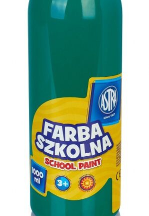 Farba szkolna Astra 1000 ml - szmaragdowa